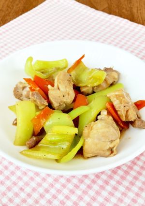 鶏肉とピーマンとにんじんの中華炒め-レシピのメイン写真