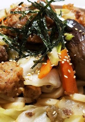 お年寄り絶賛シリーズ☆職員☆焼きうどん☆-レシピのメイン写真