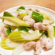鶏とセロリのさっぱりポリポリ炒め