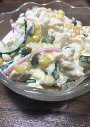 5分で出来る和風豆腐サラダ-レシピのメイン写真