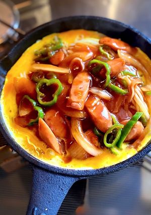 私のズボラな名古屋風あんかけスパゲティ-レシピのメイン写真
