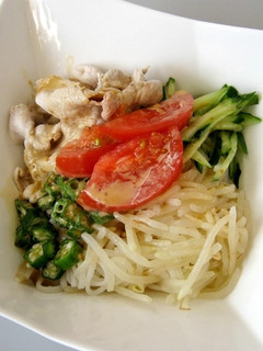 冷しゃぶうどん(透析食)-レシピのメイン写真