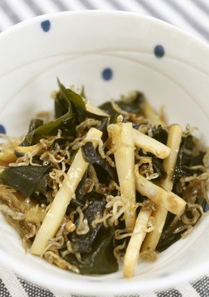 わかめの炒め物-レシピのメイン写真