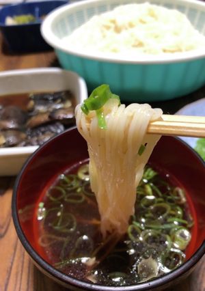 素麺のつゆにちょい足しアレンジ 無限素麺-レシピのメイン写真