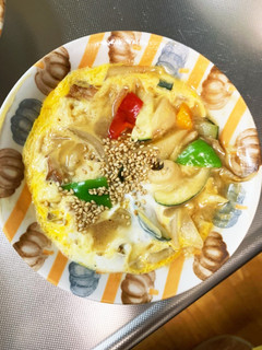 根菜チクワ和風スペイン風オムレツ風-レシピのメイン写真