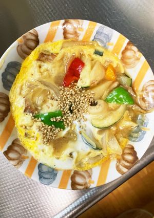 根菜チクワ和風スペイン風オムレツ風-レシピのメイン写真