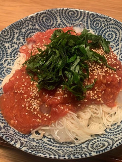 夏の新定番『絶品トマト素麺』-レシピのメイン写真