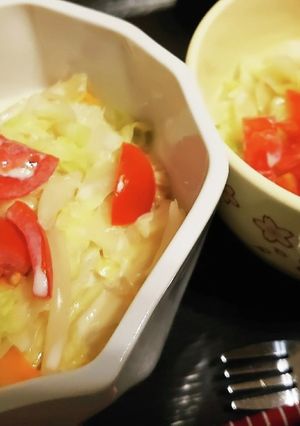 .レンジ様様！楽々冷やし豆乳うどん:)-レシピのメイン写真