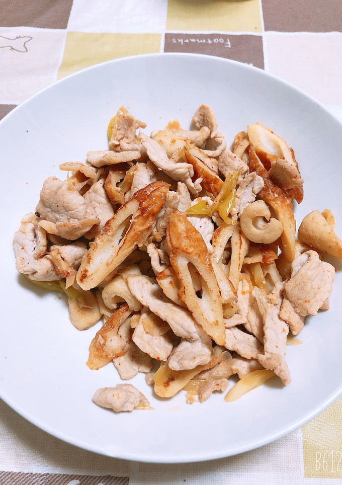 豚肉と竹輪のさっぱり炒め-レシピのメイン写真