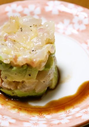 鯛とアボカドのタルタル-レシピのメイン写真