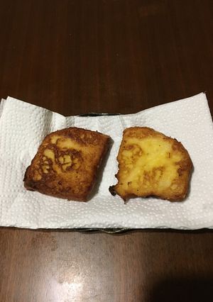 食パンとコーンポタージュの天ぷら②-レシピのメイン写真