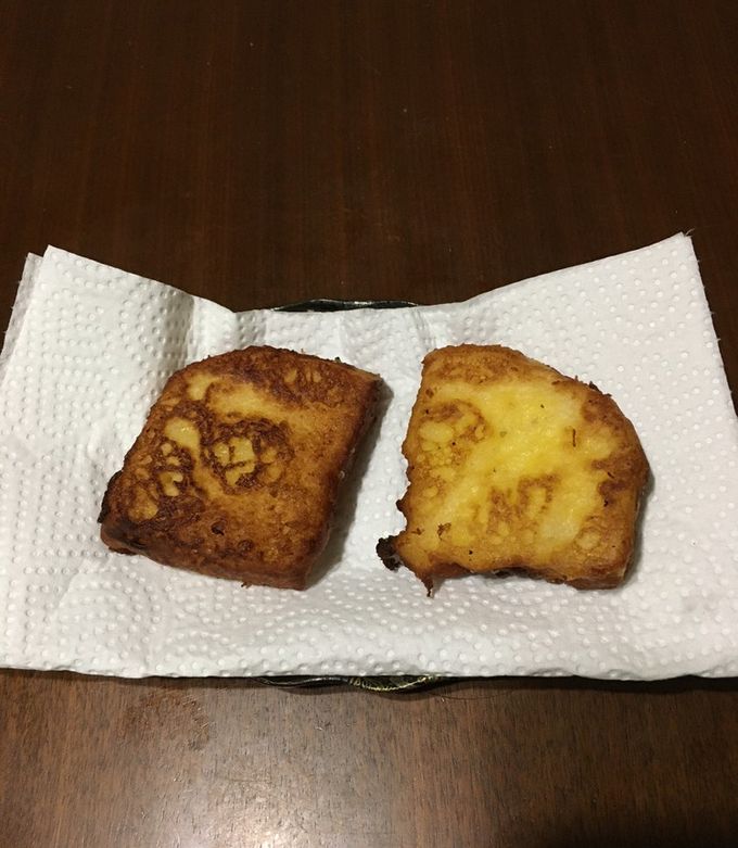食パンとコーンポタージュの天ぷら②-レシピのメイン写真