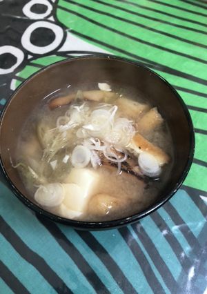 ミョウガの味噌汁-レシピのメイン写真