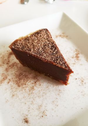 オーブン使わず材料４つで濃厚チョコタルト-レシピのメイン写真