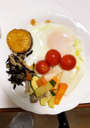 レンジ隙間埋め洋風根菜温野菜サラダ-レシピのメイン写真