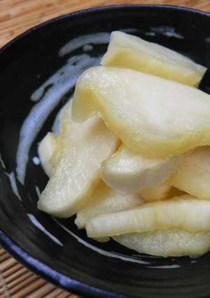 がりぼり止まらない、特製漬物、からし大根-レシピのメイン写真