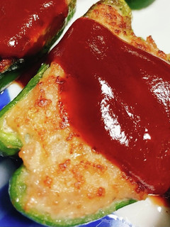 簡単!ジューシー!ピーマンの肉詰め-レシピのメイン写真