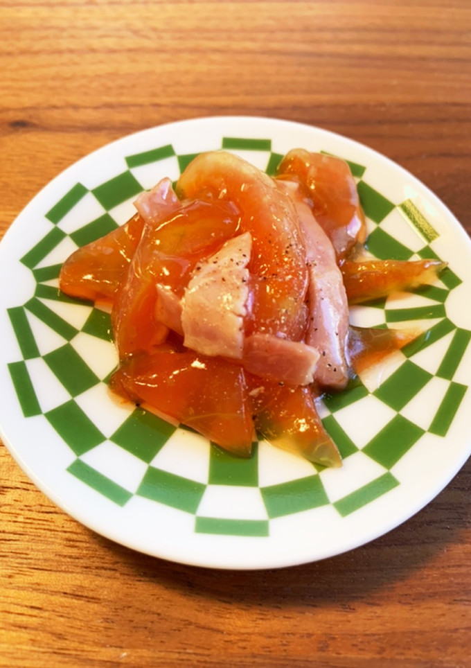 こどももペロリ！スイカの皮のさっと煮-レシピのメイン写真