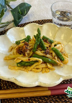 【ちょい足し】アスパラメンマの中華つまみ-レシピのメイン写真
