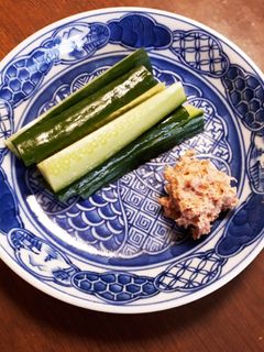 梅おかかマヨディップ~きゅうり用-レシピのメイン写真