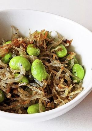 おつまみにじゃこと枝豆のバター炒め♪-レシピのメイン写真