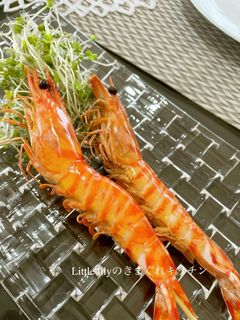 有頭海老の塩焼き-レシピのメイン写真