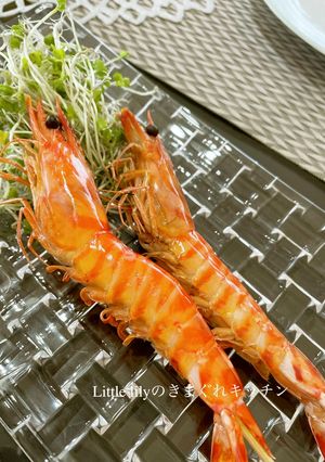 有頭海老の塩焼き-レシピのメイン写真