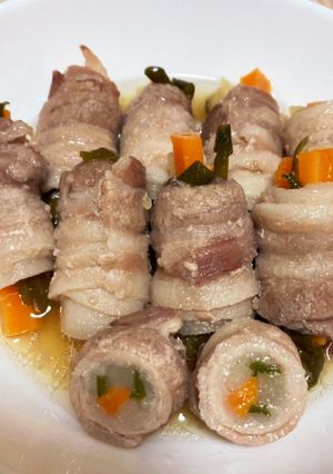 豚バラ肉巻き-レシピのメイン写真