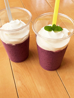 フローズンブルーベリースムージー-レシピのメイン写真
