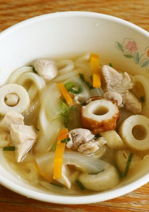 かやくうどん☆給食メニュー-レシピのメイン写真