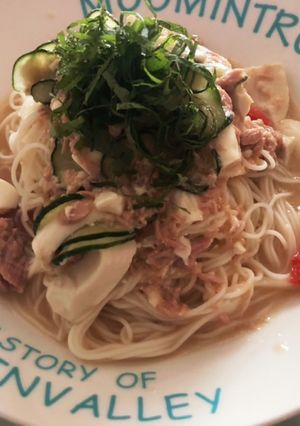 冷や汁そうめん-レシピのメイン写真