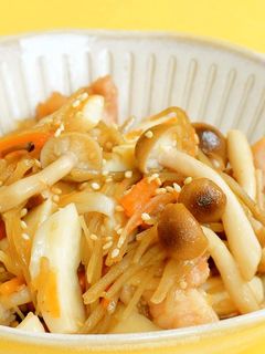 鶏ごぼうきのこ-レシピのメイン写真