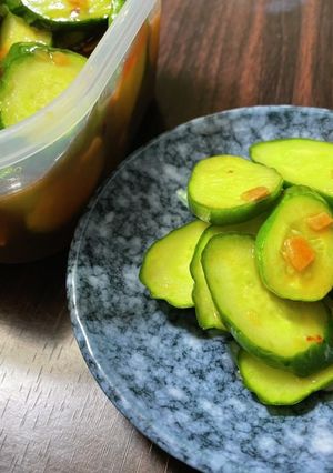 冷やし中華のタレで!さっぱりきゅうり漬け-レシピのメイン写真