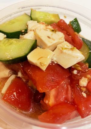 夏に!さっぱりライムの豆腐サラダ-レシピのメイン写真