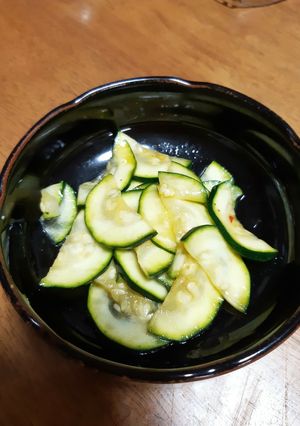 簡単ズッキーニおつまみ-レシピのメイン写真