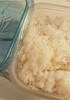 ジップロックコンテナでご飯を炊こう!-レシピのメイン写真