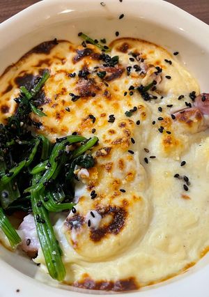 お手軽 絹豆腐でホワイトクリームドリア-レシピのメイン写真