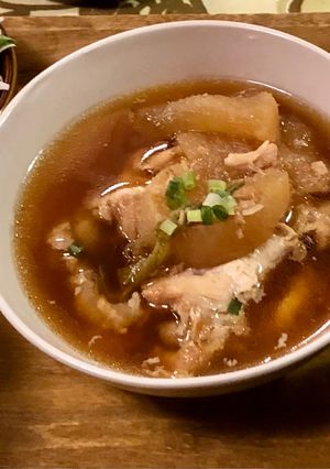 圧力鍋で柔らか手羽大根-レシピのメイン写真