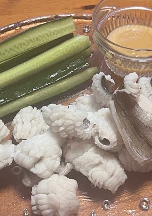 居酒屋♡つまみ♡鱧の湯引き-レシピのメイン写真