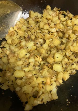 お焦げが美味しい😋 簡単!アルジーラ🥔-レシピのメイン写真