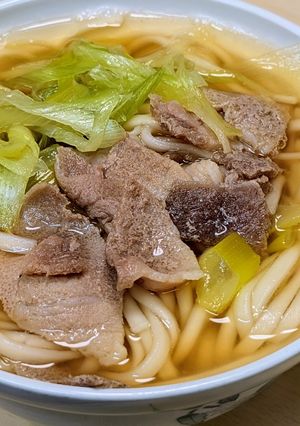 肉うどん-レシピのメイン写真