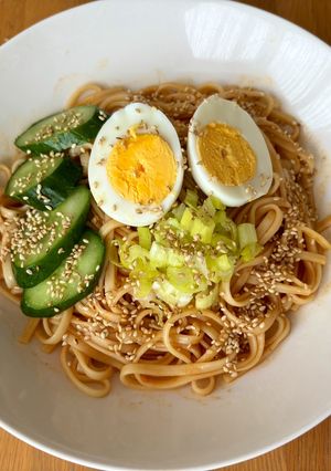 ピリ辛冷やしうどん!-レシピのメイン写真