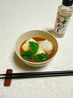 餅消費✨揚げ餅のおろしカレー雑煮-レシピのメイン写真