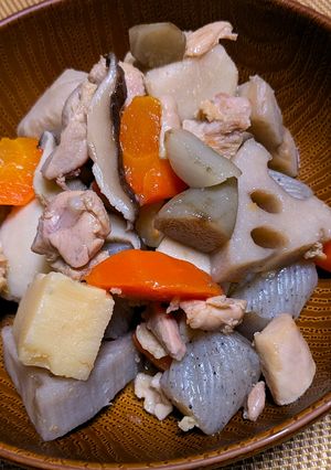 和食の原点💖鶏肉と根野菜の筑前煮-レシピのメイン写真