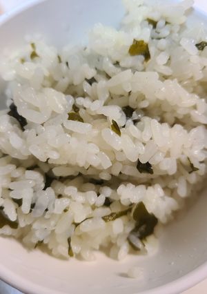 炊飯器でわかめご飯-レシピのメイン写真