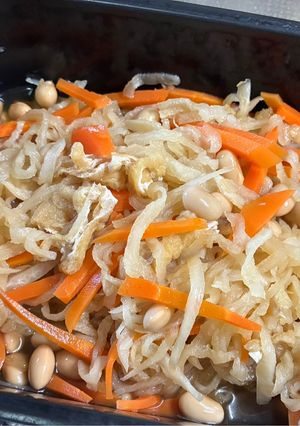 レンジで切り干し大根の煮物☆-レシピのメイン写真