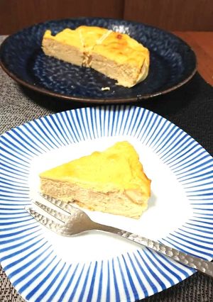 水切りヨーグルトの米粉チーズケーキ-レシピのメイン写真