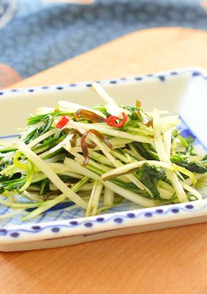 超簡単！水菜の浅漬け♪-レシピのメイン写真