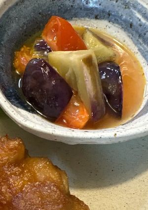 ナスとトマトの焼きマリネ-レシピのメイン写真