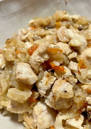 たっぷり鶏肉の炊き込みご飯-レシピのメイン写真